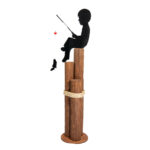 Thumbnail of http://Outdoor%20Decor%20-%20Boy%20Fishing%20Pier%20Post